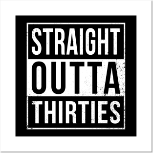 straight outta thirties Posters and Art